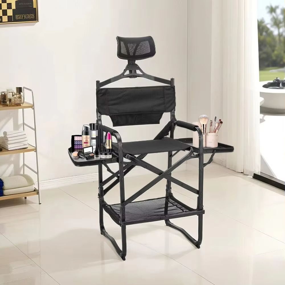 Beauty Makeup Desk - Высокий стул для директоров Сверхмощный складной