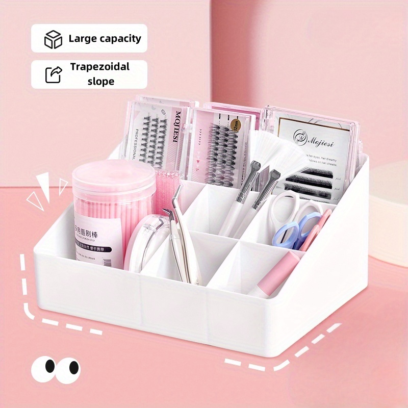 Beauty Makeup Box Set - Профессиональный акриловый органайзер для наращивания ресниц,