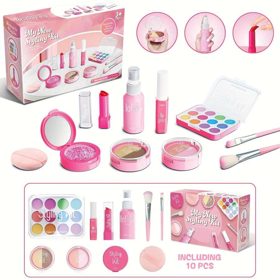 Beauty Makeup Box Set - Детский набор игрушек для макияжа, набор