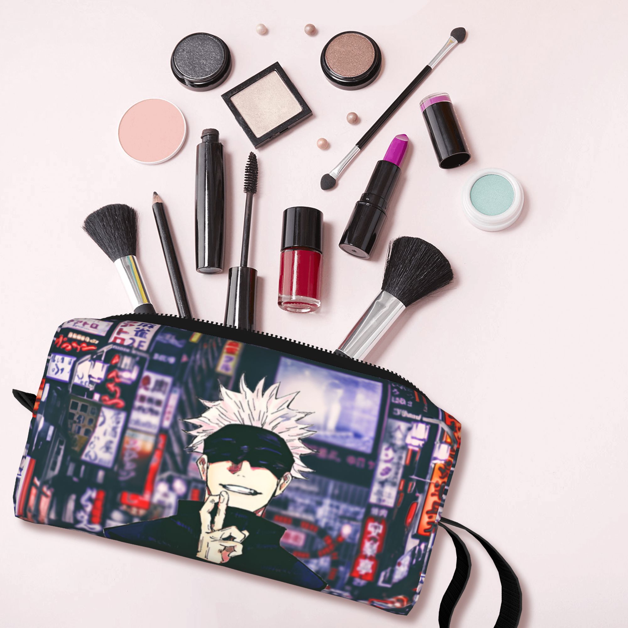 J Beauty Makeup - Косметичка для путешествий Custom J-Jujutsus K-Kaisens,