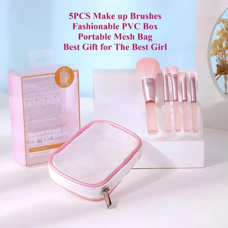 Beauty Makeup Gift Sets - Набор кистей для макияжа, 5 шт.,