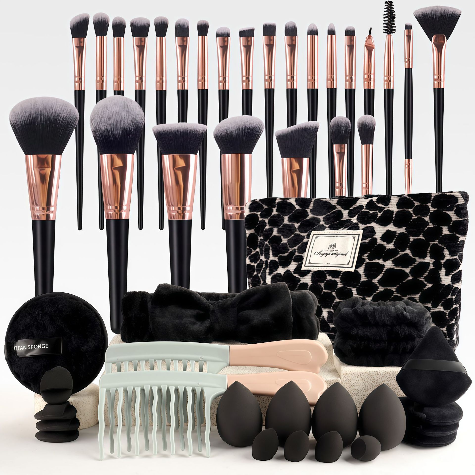 Набор кистей для макияжа в сти – обзор и цена Beauty Makeup Tools Set