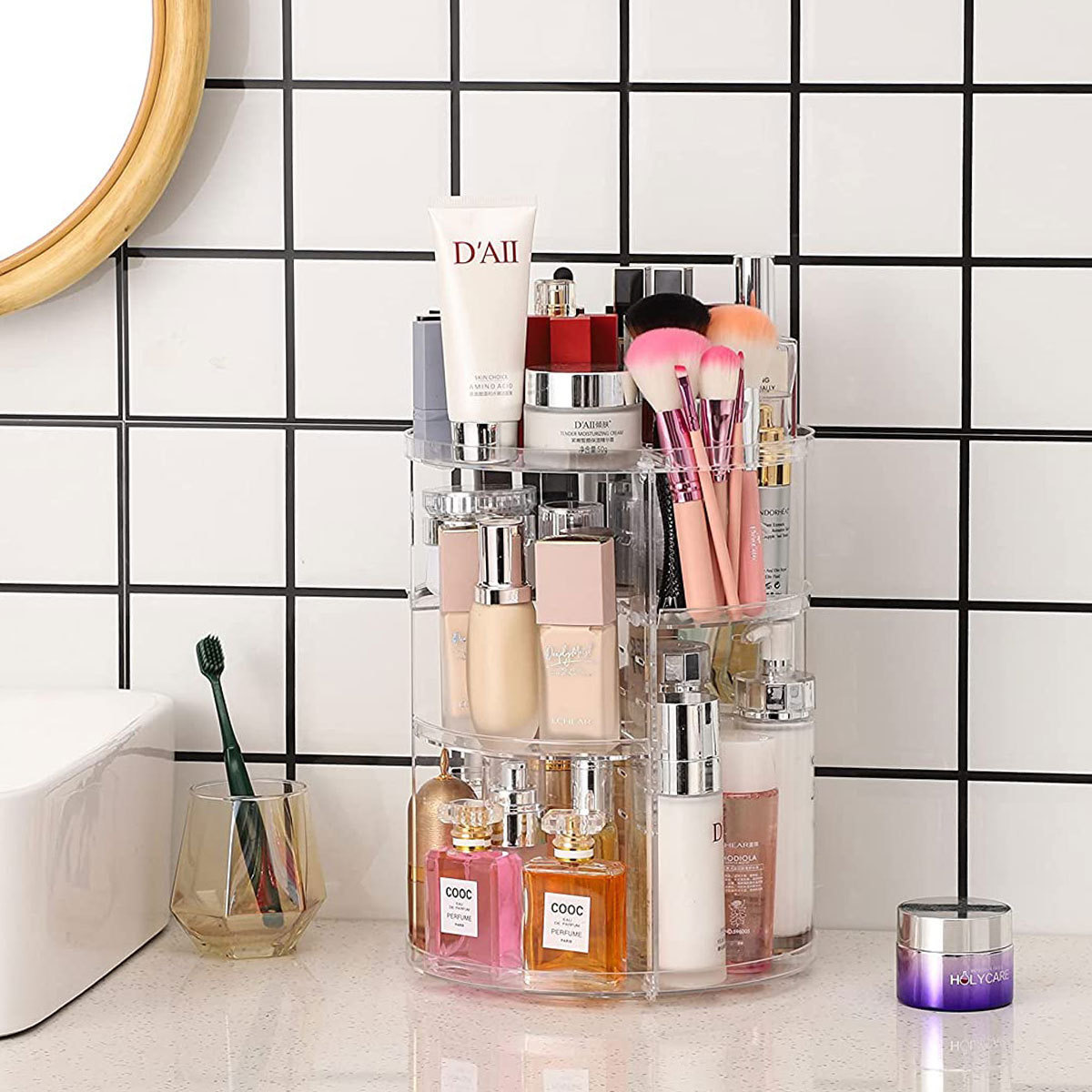 Вращающаяся на 360 градусов по – обзор и цена Beauty Makeup Desk
