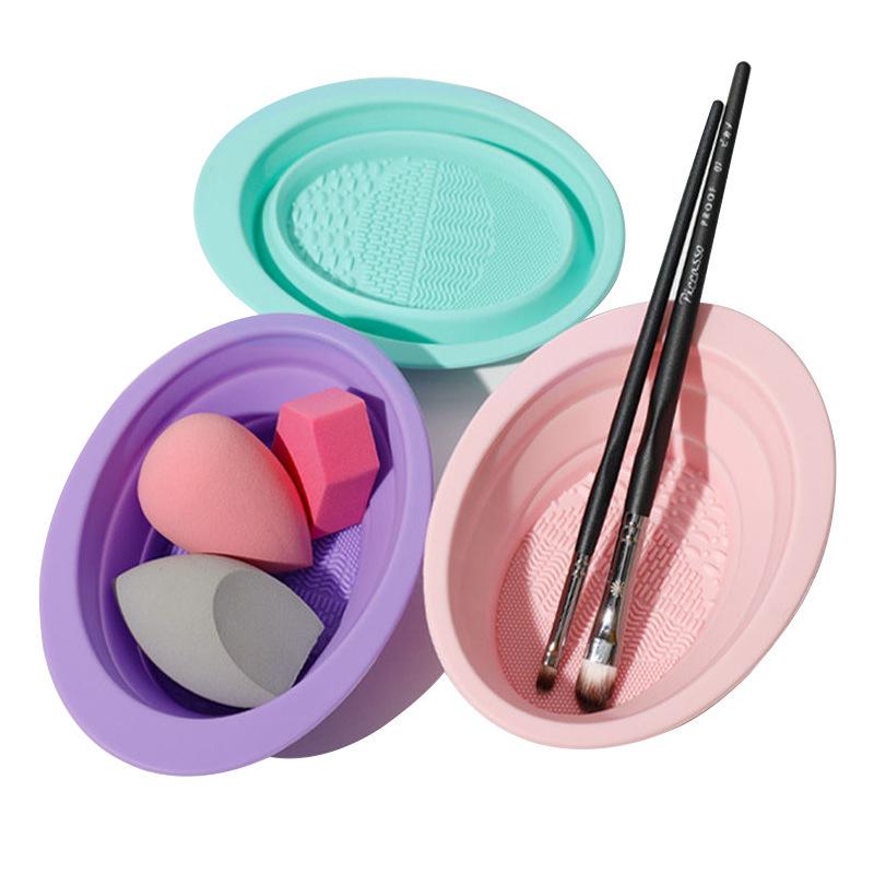 Складная миска для чистки пудр – обзор и цена Beauty Makeup Tools Use
