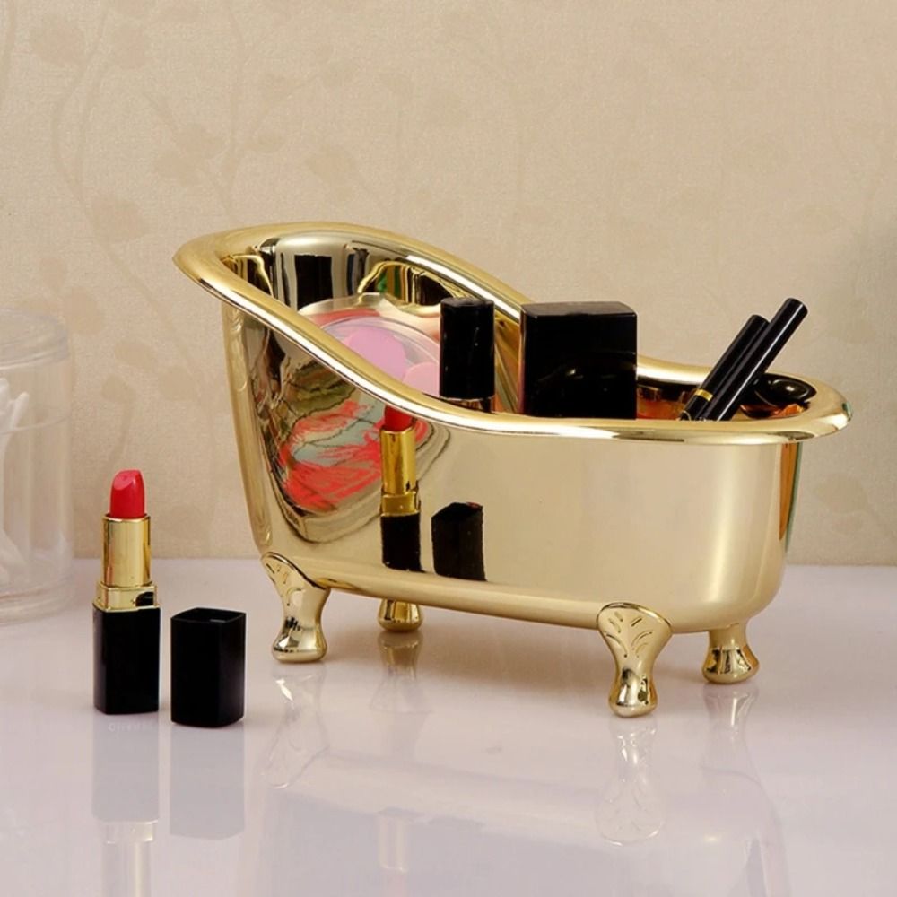 Золотая мини-ванна для макияжа – обзор и цена Beauty Makeup Box Set