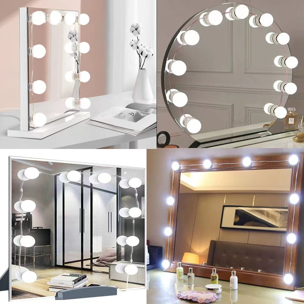 Светодиодные лампочки для зерк – обзор и цена Beauty Makeup Desk