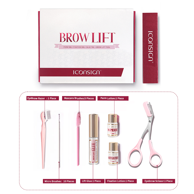 Новый DIY Brow Perm Подтяжка б – обзор и цена Beauty Makeup Tools Set