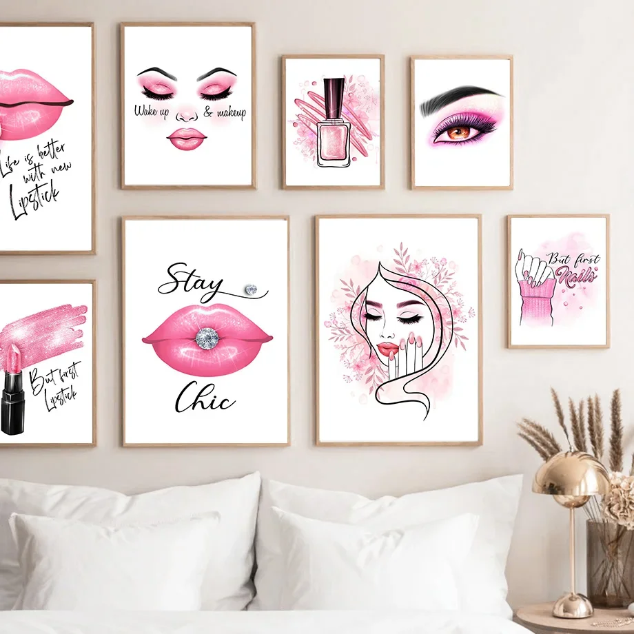 (2D Картина на холсте) Модные  – обзор и цена J Beauty Makeup